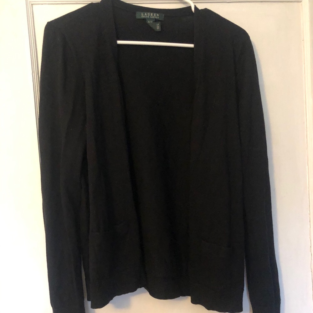 Ralph Lauren Black Cardigan